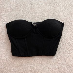 Princess Polly black corset